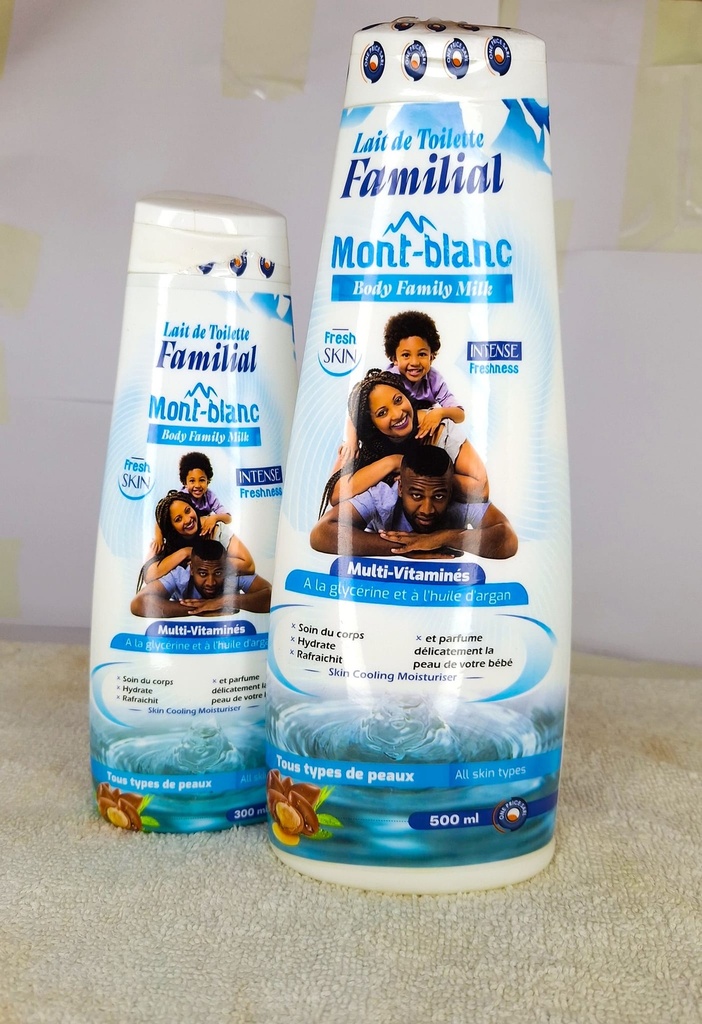 Lait Mont-Blanc Fresh à la Glycérine et à l'huile d'argan 300 ml